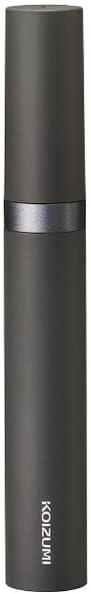 Koizumi KMC-0731/H USB Rechargeable Eyebrow Cutter Nose Hair Cutter, Men's, Charcoal Gray - NewNest Australia