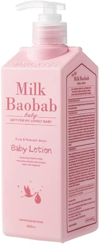 Milk Baobab Official Baby Line (Organic Baby Lotion, 16.9 fl oz (500 ml) - NewNest Australia