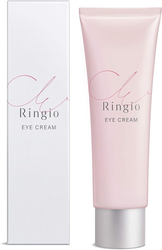 Ringio Eye Cream Aging Care (Eye Cream, Plush, New Feeling Cream) Retinol Hyaluronic Acid Formulated with 15 Plant Extracts to Make Your Eyes Firm and Luster, Made in Japan 0.5 oz (15 g) - NewNest Australia