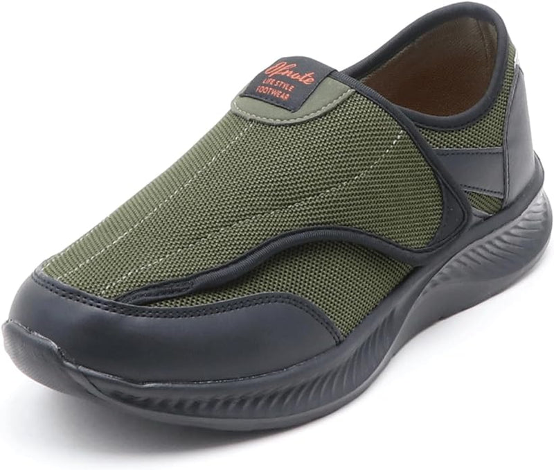 GOL SP4200 Men's Nursing Shoes, Wide 4E, Lightweight, Gentleman, Elderly, Breathable, Indoor, Outdoor, Loose, Rehabilitation, Walking, Nursing Shoes - NewNest Australia