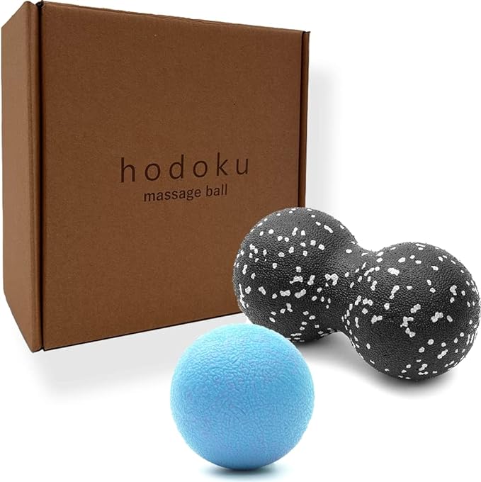 Hodoku Massage Ball, Official Myofascial Release Ball, Acupuncture Pressure, Stretch Ball, Myofascial Ball, Set of 2 - NewNest Australia