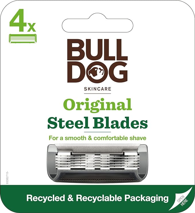 Bulldog Original Replacement Blade (4 Pieces) Shaving Razor - NewNest Australia
