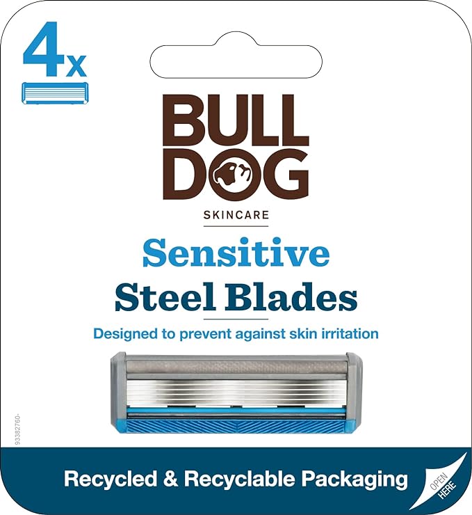 Bulldog Sensitive Replacement Blade (4 Pieces) Shaving Razor - NewNest Australia