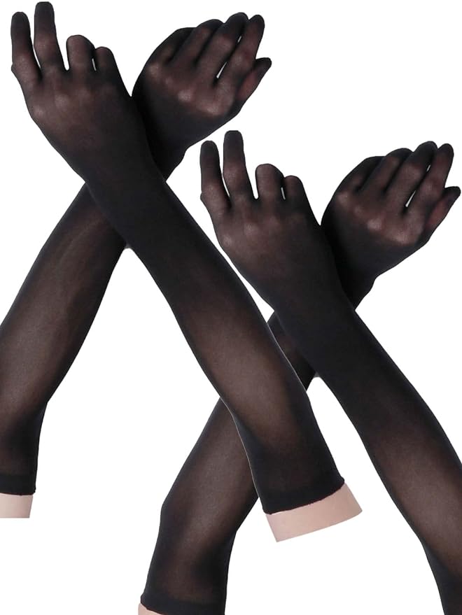 BAERU Cosplay, Stocking Gloves, Long Gloves, Stockings, Costume, Gloves, Cosplay, Arm Cover - NewNest Australia