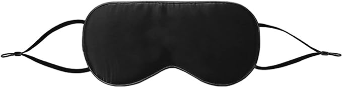 Ear Mounted Silk Eye Bag Shading Eye Pillow Eye Cover Blindfold Eyeshield Glasses for Relaxing Sleeping Nap Travel - NewNest Australia