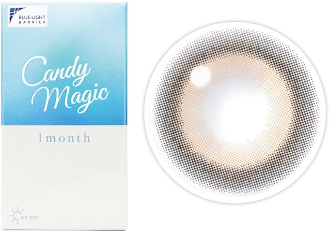 [Official store only] candymagic 1month [1 piece] Mimi Brown PWR: ±0.00 DIA: 14.5mm [No prescription] - NewNest Australia