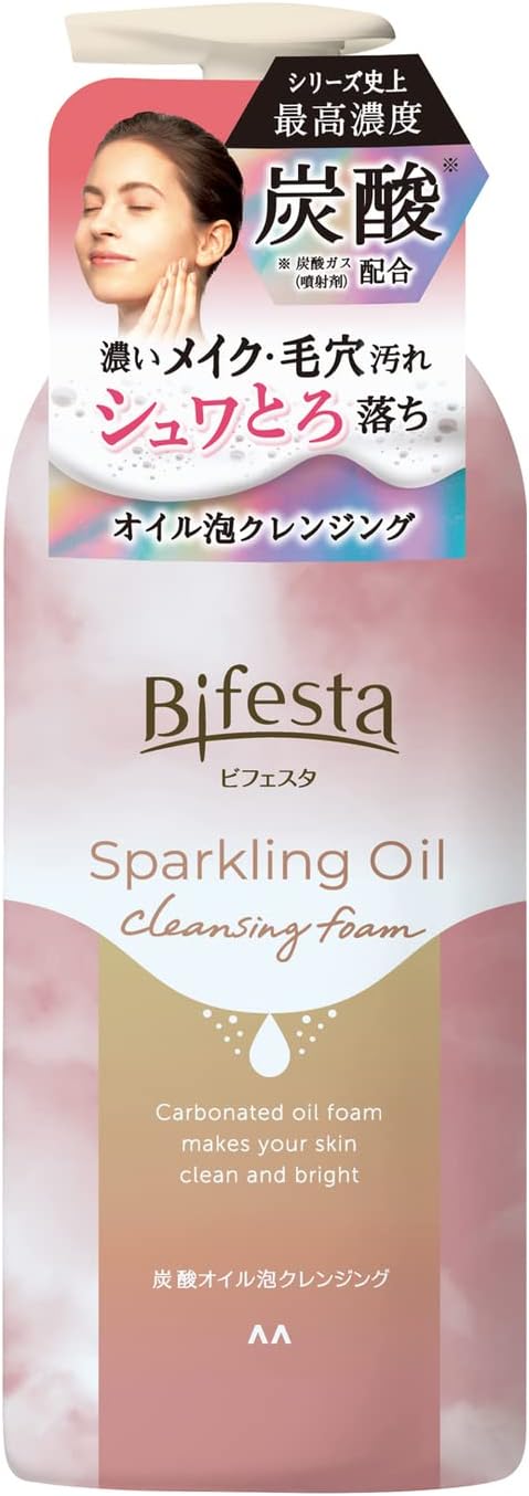 Bifesta Shwa Fatty Oil Foam Cleansing, Carbonated Dense Foam Cleansing, Pore Care, 4.6 oz (130 g) - NewNest Australia
