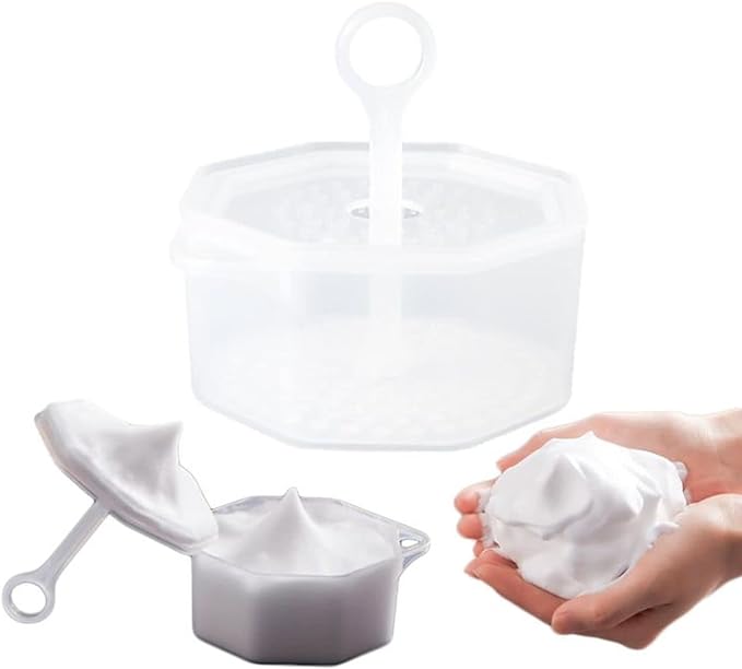 Facial Foam, Fluffy Whisk, Facial Cleanser, Solid Soap, Facial Cleansing Soap, Easy, Fine Microbubbles - NewNest Australia