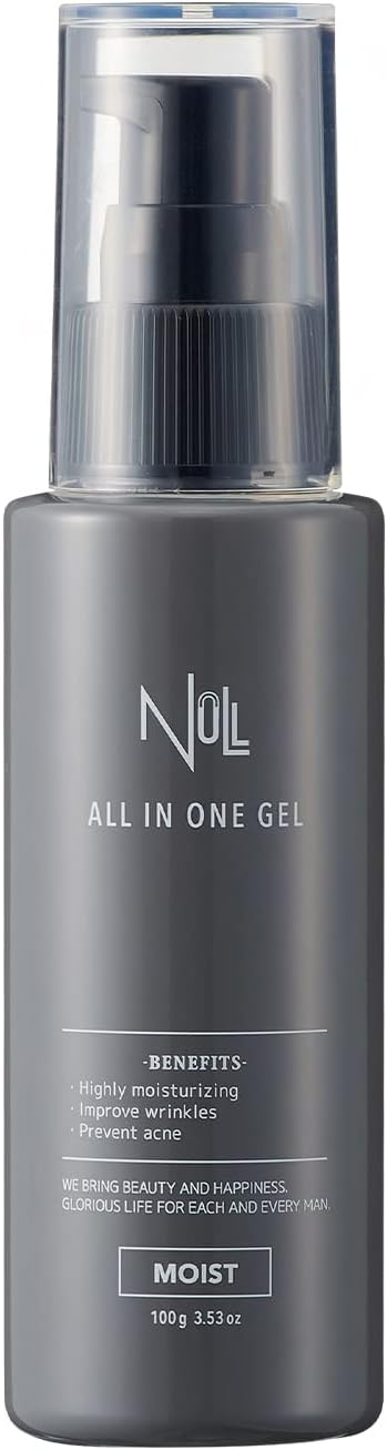 NULL All-in-One Gel, Men's, All-in-One Lotion, Skin Care, Milky Lotion, Beauty Essence, Moisturizing, , 3.5 oz (100 g) - NewNest Australia
