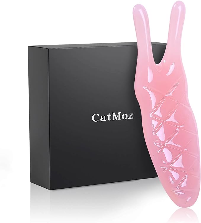 CatMoz Nose Up Massager Presses pressure points and passes through the bridge of the nose | Lightweight, easy to use, and has antibacterial and antiseptic properties (Momoiro) - NewNest Australia