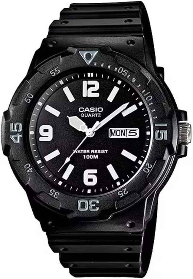 Casio MRW-200 Men's Standard Quartz Watch, Black MRW-200H-1B2V - NewNest Australia