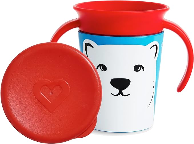 munchkin Munchkin Miracle Cup with Handle Wild Lab Polar Bear/P FDMU32242P - NewNest Australia