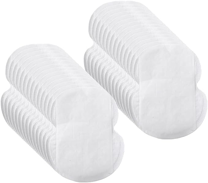 Weakened Pads, 100 Sheets (50 Sets), Sweat Stain Prevention, Underarm Sweat Absorption, Seal Type - NewNest Australia