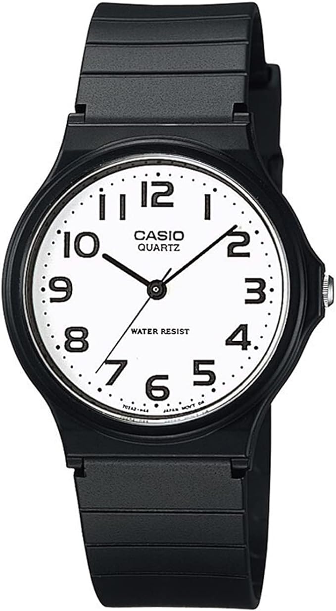 Casio Cheap Casio MQ-24 Series Analog Watch, Overseas Model, White Arabic Type 2 MQ-24-7B2L - NewNest Australia