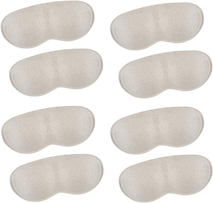 Shoe Blocking Heel Pad, Shoe Heel Protection Pad, Adjustable Size, Includes Adhesive Seal, Unisex, Left and Right (Beige (4 Pairs) - NewNest Australia