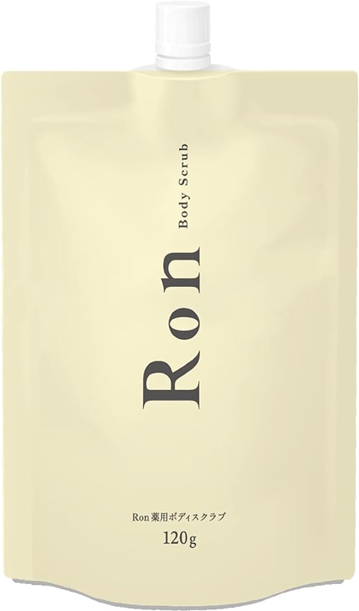 [2 Types of Active Ingredients] Upper Arm Crushing Body Scrub, 4.2 oz (120 g), , White Savon | Delicate Zone, Blackheads, Back Acne, Ron - NewNest Australia