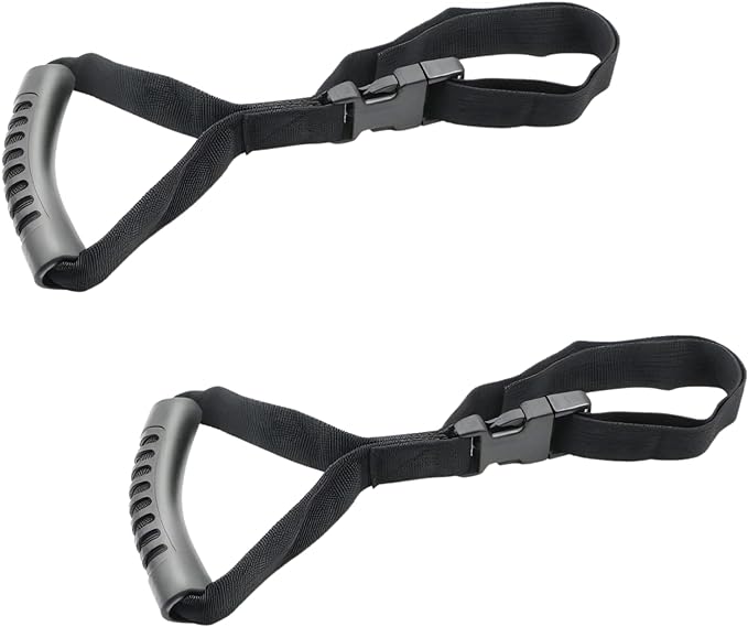 Charmoon Rear Handle for Cars, For Access/Exit Assistance, Load Capacity, Durable, Adjustable Length, Elderly, Nursing Care (2 Pieces) - NewNest Australia