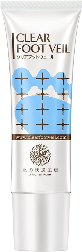 Kitano Konkoubou Clear Foot Veil, 0.9 oz (25 g), Bamboo Vinegar Liquid, Salicylic Acid, CPL Formulation, Clear Strong Shot Alpha - NewNest Australia