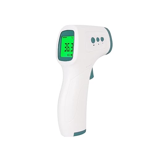 FIDAC Non-contact electronic thermometer Non-contact thermometer Non-contact infrared: 1 second measurement 32 records Measurement distance 3-5cm Infrared thermometer FDHT803 - NewNest Australia