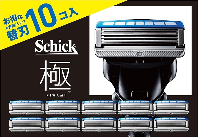 [Exclusive] Chic Schick Kyoku KIWAMI Replacement Blade (10 Pieces) Shaving Razor - NewNest Australia