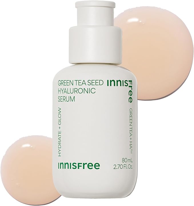 Innisfree Green Tea Seed Serum 80ml - Genuine Product Introduction Serum, Plenty of Moisture, Oily Skin, Dry Skin, Mixed Skin, Hydration, Moisturizing, Drying, Korean Cosmetics - NewNest Australia