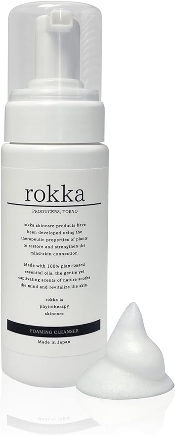 Rokka Foam Cleansing, Facial Cleansing Foam, Pores, Blackheads, No Need to Cleanse Face, Makeup Remover, Ceramide, Dry Skin, Dullness, Sensitive Skin, Sebum, Hyaluronic Acid, 5.3 fl oz (150 ml) - NewNest Australia