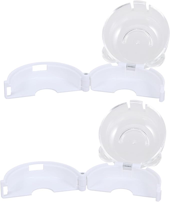 STOBOK 2pcs Gas Switch Lock Stove Knob Guard Stove Protective Lock Gas Knob Cover Knob Cover Child Safety Baby Proof Lock Stove Knob Cover Gas Cup - NewNest Australia