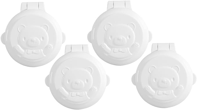 STOBOK 4pcs Security Lock Protective Cover for Baby Button Protective Cover Oven Child Safety Lock Baby Proof Stove Knob Cover Gas Press Device Safety Mama - NewNest Australia