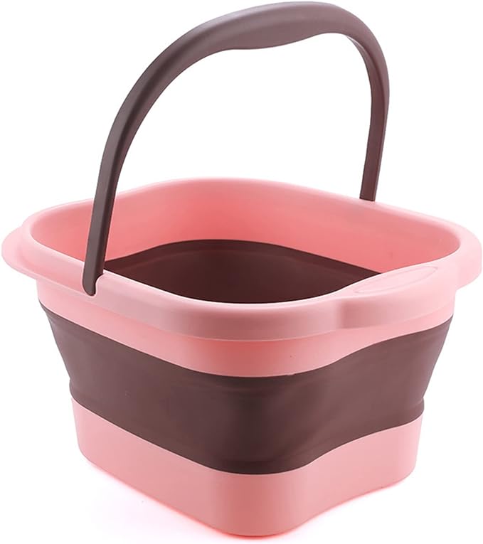 Folding Foot Bath, Foot Bathtub, Foot Massage, Foot Bath, Machine, Washtub, Safe Material, Lightweight, Stress Relief, Heat Retention Function, Large Capacity, Space Saving, Compact Storage, - NewNest Australia