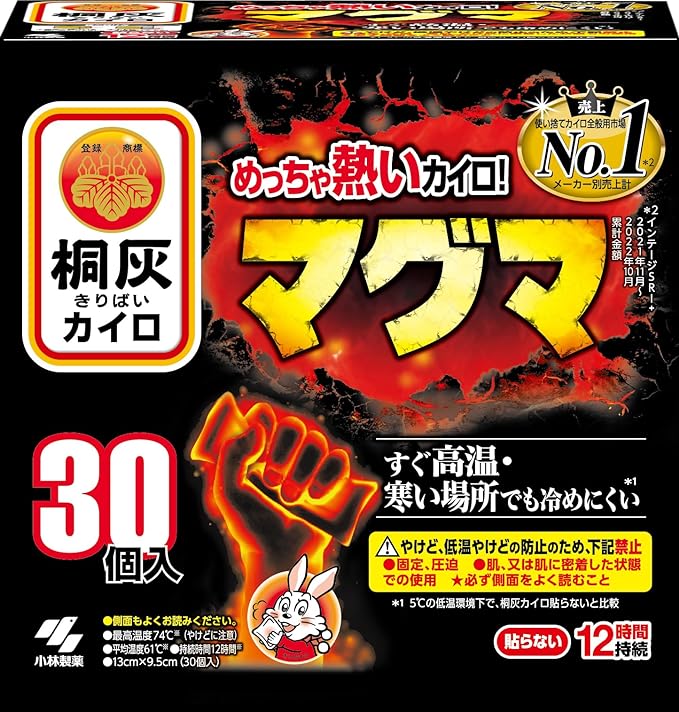 Kobayashi Pharmaceutical Kairo Magma Non-Stick Pack of 30 - NewNest Australia