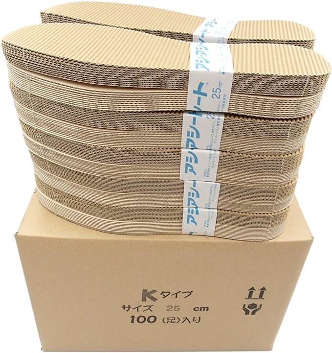 Foot Care Goods.COM Asheet K Type Value Pack of 100 Pairs (Men's 9.8 inches (25 cm) - NewNest Australia