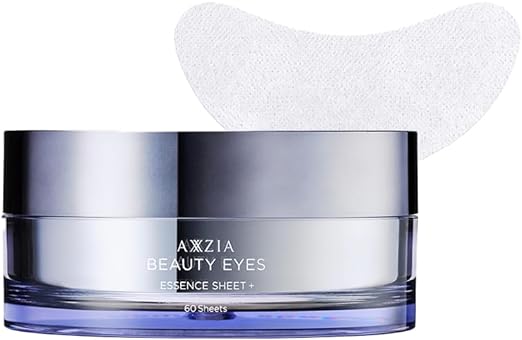 Axisia (AXXZIA) Beauty Eyes Essence Sheet Plus 60 Sheets (30 Doses for Both Eyes) | Eye Sheet, Eye Pack, Under the Eyes - NewNest Australia