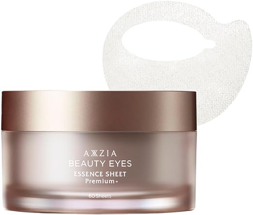 Axisia (AXXZIA) Beauty Eyes Essence Sheet, Premium Plus, 60 Sheets (30 Doses), Eye Pack, Eye Care, Eye Sheet, Under the Eyes - NewNest Australia