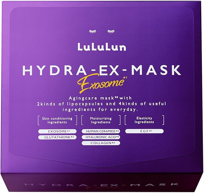 LuLuLun Hydra EX Face Mask, Large Capacity, Pack of 28 - NewNest Australia