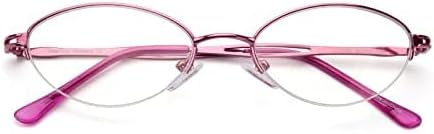 [JIMMY ORANGE] Women's Reading Glasses, Blue Light Cut, Cute, Oval UV Protection, Aspherical Lenses, Reading Glasses, Case Included, For Computers, Smartphones, Fashion - NewNest Australia