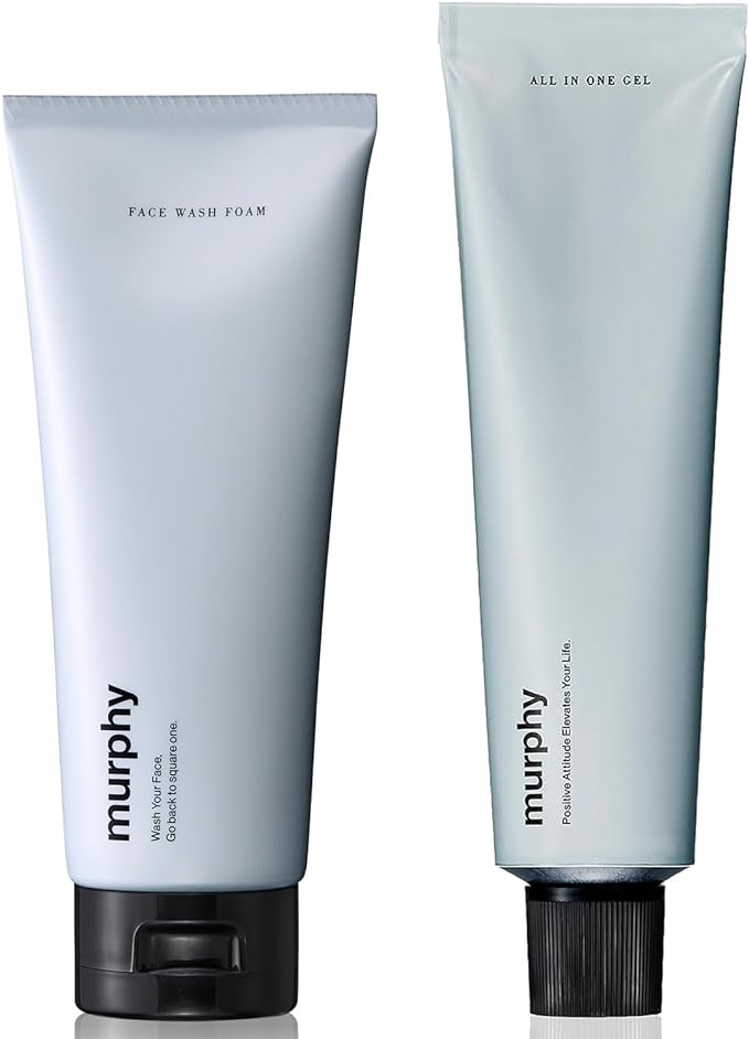 [Set] Murphy Skin Care Set | Vitamin Scrub Gel Facial Cleanser, All-in-One Gel, Men's, Facial Cleanser, Lotion, Skin Care - NewNest Australia