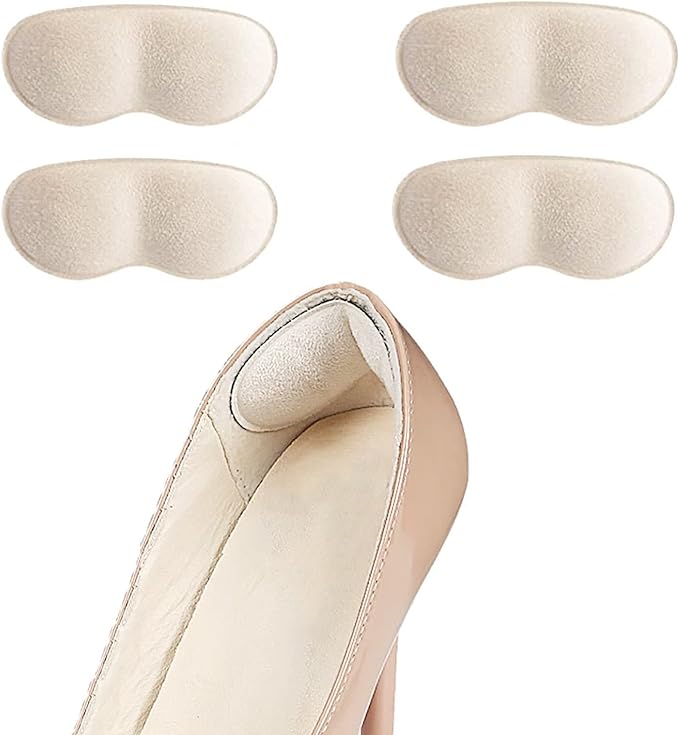 Heel Shoe Blocking Prevention, Size Adjustment, Prevents Shoes from Slipping, Pad, Heel Protection, Anti-Slip, Anti-Slip, Anti-Slip, Anti-Paka, Adhesive Seal, Unisex, Left and Right Use, Set of 2 - NewNest Australia