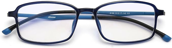 [CEETOL] Reading Glasses that Make You Look 10 Years Younger, Stylish, Men's, Women's, High Performance Lenses, Blue Light Cut, Stylish Frame, Branded Glasses, Flexible Material, TR-90 Thanksgiving Day, Blue & Black - NewNest Australia