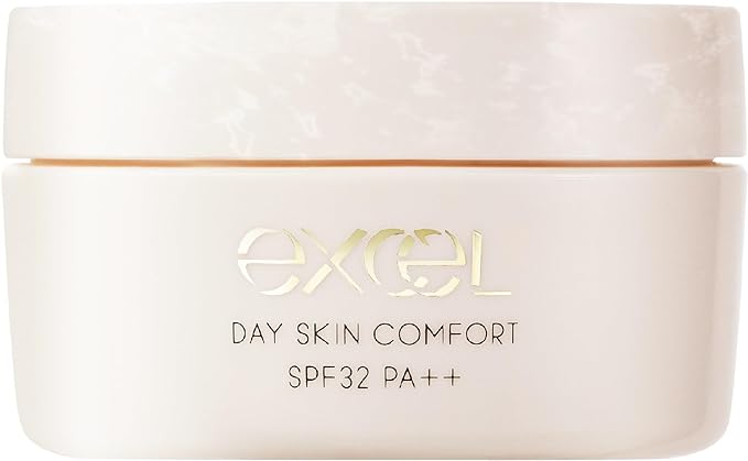 Excel Dayskin Comfort Base Serum Cream All-in-One UV Tone Up Ceramide Glossy Skin - NewNest Australia