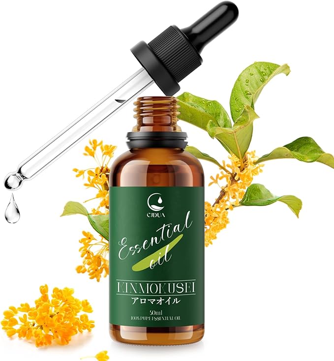 CJDUA Kinmokusei Essential Oil 1.7 fl oz (50 ml) Essential Oil, Pure Natural Extract, Natural Scent, Aroma Oil, Diffuser, Aroma Stone, Bath, Humidifier, Daily Life, Aroma Beginner - NewNest Australia