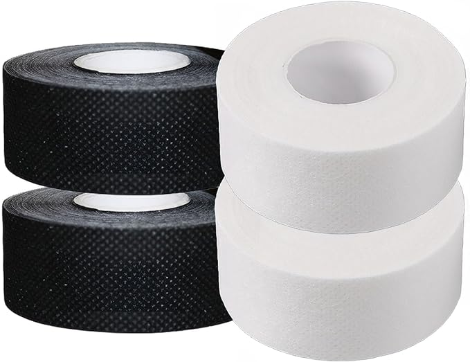 MAEXUS Underarm Sweat Pad, 1.0 x 33.6 ft (2.5 x 8 m), 4 Rolls, Sweat Pads, Cutable, Sweat Tape for Collar Stain Prevention Tape, Hat Sweat Tape Disposable Type, Sweat Absorbing Pad, Prevents - NewNest Australia