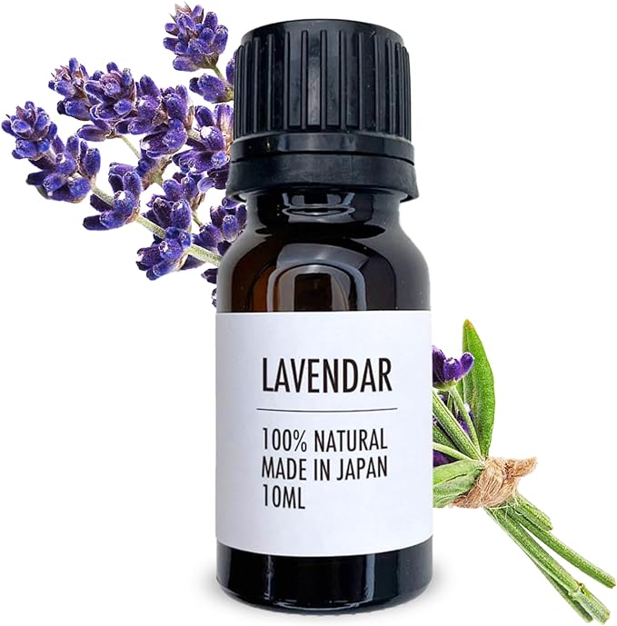 9th perfume Organic Lavender Essential Oil, Made in Japan, 0.3 fl oz (10 ml), Essential Oil, Dripping Type - NewNest Australia