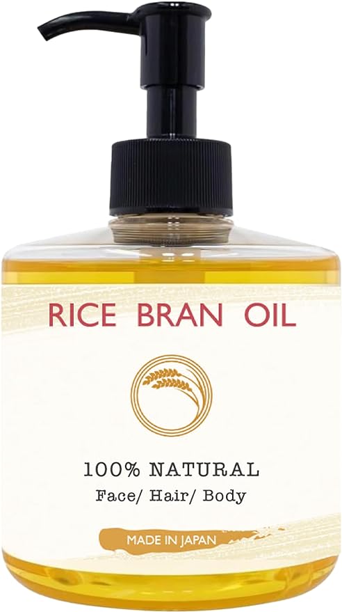CONYCONY Rice Bran Oil, 10.1 fl oz (300 ml) Natural 100% Massage Oil, Additive-Free, Body Oil, Cleansing Oil, Large Capacity, For Commercial Use, Moisturizing, Massage, Fragrance-free, Botanical Rice - NewNest Australia
