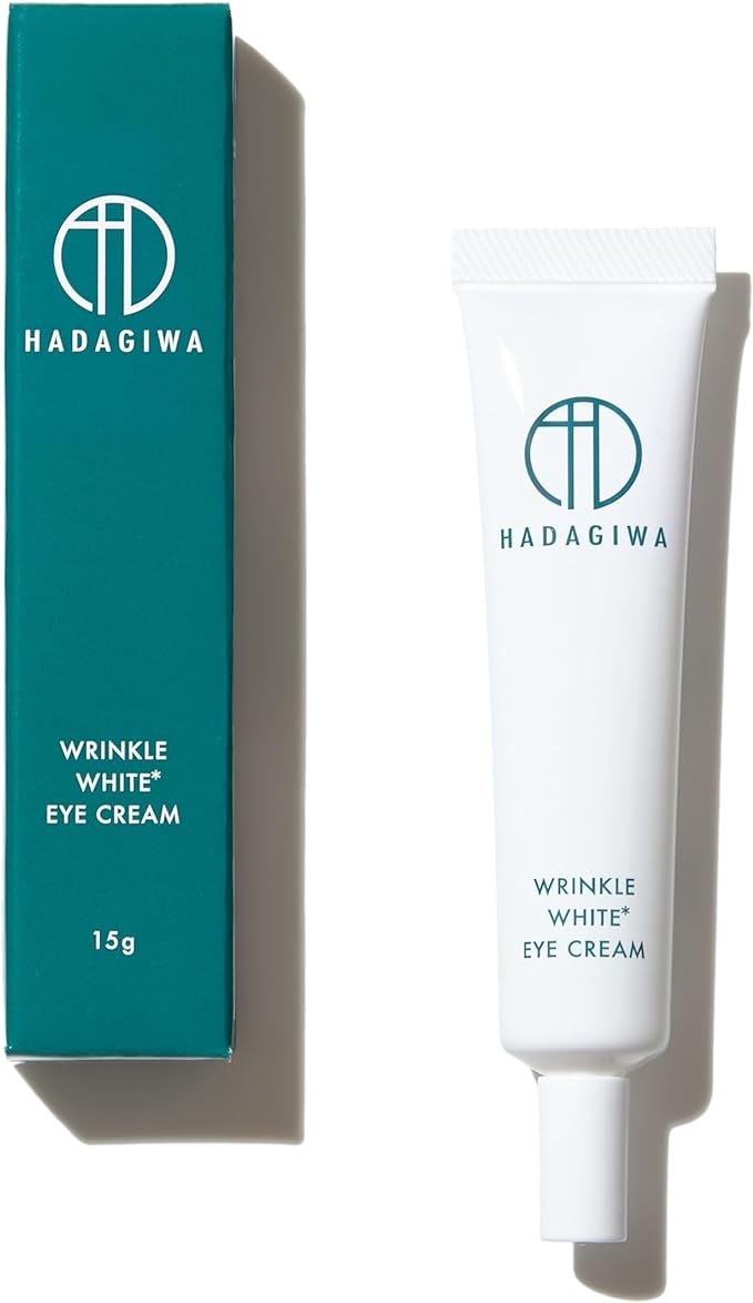 Hadagiwa Eye Cream, Eye Serum, Wrinkle Improvement, Whitening, Niacinamide, Wrinkle Cream, Made in Japan, 0.5 oz (15 g) - NewNest Australia