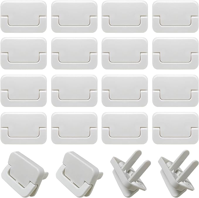 Mesanda Outlet Cap Outlet Cover, 20 Pack Outlet Guard, Safety Cover, Safety Cap, Baby Guard, Anti-Electric Shock, Anti-Tracking, Anti-Dust, Shedding, Kids, Babies, Pets, Suitable for Home or Nursery - NewNest Australia