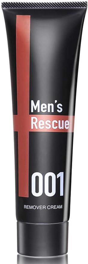 Quasi Drug, Men's Rescue Hair Removal Cream, For Hair Removal Cream, Vio Compatible, 7.4 oz (210 g) - NewNest Australia