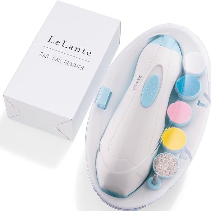 Nursery Teacher Recommendation: Baby Electric Nail File, Electric Nail Clipper, For Babies, Electric Nail Clippers, Nail Files, For Babies (Premium White) - NewNest Australia