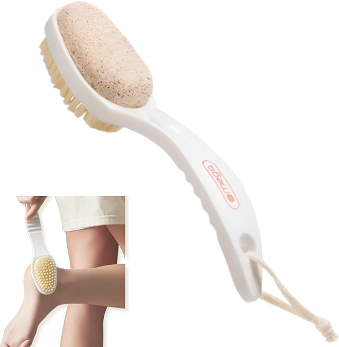 AT Product Pumice Stone Heel Exfoliating Foot Sole Exfoliating Heel File Heel Corneum Heel Care (White) - NewNest Australia