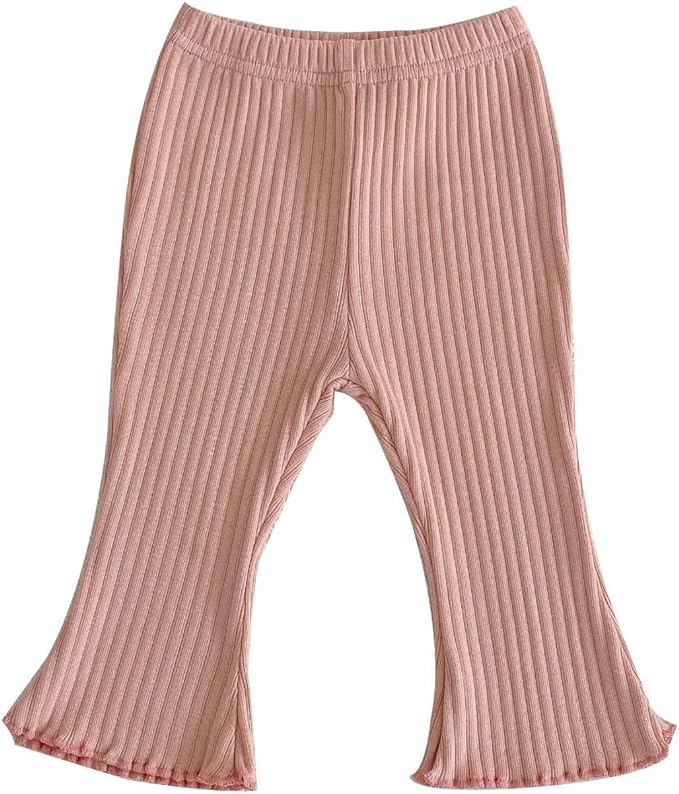 Mercurius Baby Clothes, Kids Flared Leggings, Ribbed, Girls, Boys, Babies, Stretch, Cute, 60, 70, 80, 90, 100 - NewNest Australia