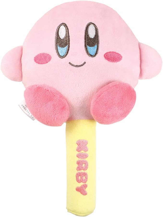 Tees Factory Kirby HK-5537224KB Plush Hand Mirror, Kirby, H9.7 x W 6.8 x D 1.4 inches (24.8 x 17.3 x 3.5 cm) - NewNest Australia